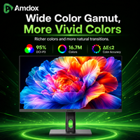 Monitor Gaming QHD de 23.8 Pulgadas con Panel IPS, Frecuencia de Actualización de 100Hz, Soporte HDR10, LCD de Alto Brillo para PC, Oficina y Escritorio
