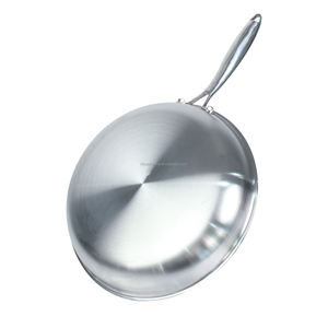 Padella antiaderente avanzata a 3 strati ibrida antiaderente personalizzabile in acciaio inossidabile Set <span class=keywords><strong>padelle</strong></span> personalizzabili per friggere - Product Image 6