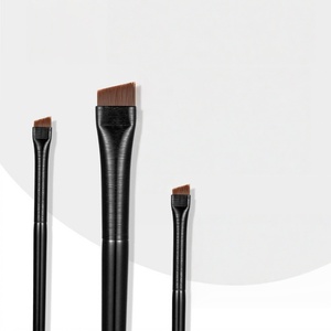 <span class=keywords><strong>Pinceau</strong></span> Eyeliner Plat, <span class=keywords><strong>Pinceau</strong></span> Sourcils Biseauté, <span class=keywords><strong>Pinceau</strong></span> Maquillage pour Poudre de Silkworm, <span class=keywords><strong>Pinceau</strong></span> Correcteur, Fibres Synthétiques pour Estomper les Teintes - Product Image 2