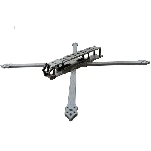 XL10 10-Inch Carbon Fiber FPV Drone Frame Kit-7mm Thick Arms 2.5kg Payload Capacity for Long-Range Drone Builds