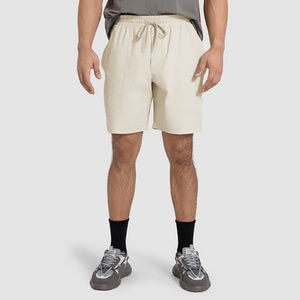 Nouveau stock en gros – Short de bain décontracté pour homme, en tissu polyester et toile, séchage rapide, respirant, avec logo personnalisé - Product Image 4