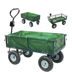 Xe tải tay bãi biển màu vàng với cấu trúc lưới bốn bánh 500kg tải trọng gấp toa xe mô hình <span class=keywords><strong>tc1840a</strong></span> - Product Image 3