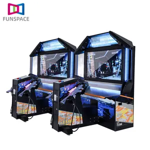 Fun space Hot Sale Indoor Coin Operated 55 LCD-Betrieb 3D-Video Ghost Gun Shooting Arcade Video Shooting Game Machine