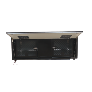 Jaula para Perros Resistente al Agua, de Aluminio, para Camioneta, con Doble Apertura, Puertas de Malla Ventiladas, Caja de Transporte para Animales - Product Image 5