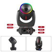 Lumière principale mobile d'étape de 200W LED avec le faisceau de halo et le cercle avant de LED pour des représentations et des événements