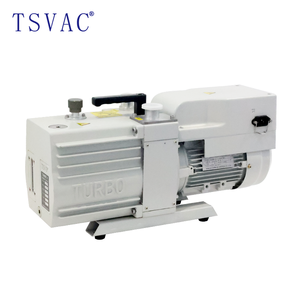 Pompe à vide à deux étages TSVAC T8D 8m³/h 1Pa 0.37kW, Pompe rotative à palettes à double étage à bain d'huile pour lyophilisateur de laboratoire - Product Image 1