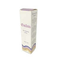 Boîte d'emballage de sérum pour soins de la peau personnalisée de luxe, boîte en papier avec laminage brillant, emballage cosmétique