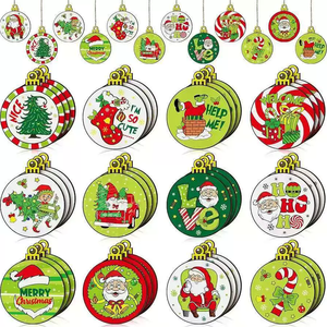 <span class=keywords><strong>Adornos</strong></span> <span class=keywords><strong>de</strong></span> Madera Ecológicos del Grinch, Decoraciones Navideñas <span class=keywords><strong>para</strong></span> <span class=keywords><strong>Árbol</strong></span>es <span class=keywords><strong>de</strong></span> <span class=keywords><strong>Navidad</strong></span>, <span class=keywords><strong>para</strong></span> Fiestas Temáticas, Personalizables, <span class=keywords><strong>de</strong></span> Dibujos Animados - Product Image 1