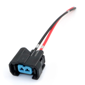 Hızlı nakliye kutusu 43 far 15 Amp cihaz biter 2 Pin su geçirmez ABS tekerlek hız sensörü Mazda için kablo demeti konnektörleri - Product Image 4