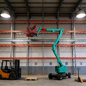 Plateforme élévatrice articulée électrique à usage domestique, charge de 230 à 350 kg, entretien des <span class=keywords><strong>lampadaires</strong></span> et des hôtels - Product Image 2