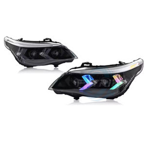 Accesorios para Automóviles, Conjunto de Luces Delanteras, Faros LED Modernizados para BMW Serie 5 E60, Lámpara Delantera Actualizada LCI Adaptativa <span class=keywords><strong>2004</strong></span>-2010 - Product Image 1