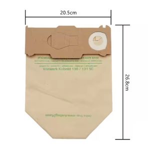 Aspirateur en papier <span class=keywords><strong>sac</strong></span> à poussière propre remplacement Vorwerk <span class=keywords><strong>Kobold</strong></span> VK130 VK131 série voiture ménage aspirateur sacs à poussière - Product Image 2