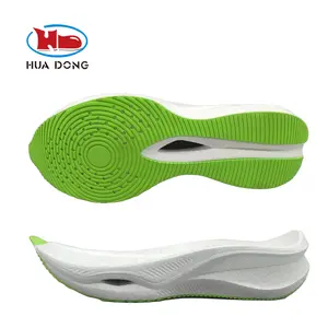 Sole Expert HuaDong 2023 Nuevo diseño Hombres Moda ETPU Cómoda zapatilla de deporte Suela de zapato