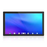 Moniteur tactile tout-en-un Android Windows IoT Linux Boîtier métallique 1920*1080 Montage mural Intégré Bureau 10 points Personnalisable