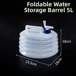 Nouvelle bouteille d'eau pliable avec bec verseur - Réservoir d'eau compact pour le camping, la randonnée et les voyages - Product Image 2