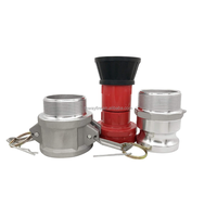 Buse d’eau en laiton 1,5" 2" 2,5" Raccord NST LPT Buse de pulvérisation pour tuyau d’incendie TOWAY FIRE