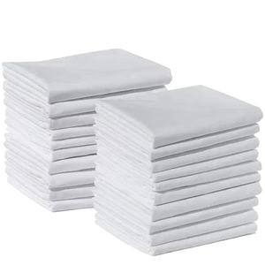 Set di lenzuola in cotone 100% di lusso all'ingrosso Set biancheria da letto piatte federa doppia King Queen Size - Product Image 2