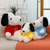 Nouvelle Peluche Snoopy avec capuche, grand format, utilisable comme coussin ou grande poupée, pour machine à griffes, cadeau, vente en gros