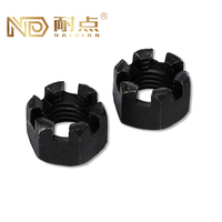 Écrou fendu galvanisé/noir à haute résistance classe 10.9 et 12.9 GB6181 pour pièces de châssis de véhicule