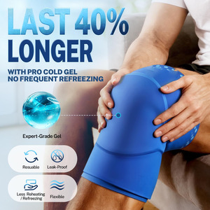 Rodilleras de Gel Sólido 3D Engrosadas y Mejoradas para Terapia Fría y Caliente con Compresa de Hielo, Protector de Rodilla Transfronterizo - Product Image 2