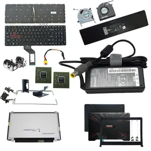 Tampa traseira para laptop, substituição para laptop lcd topcase para lenovo g500s g505s, dobradiças de tela/ventilador refrigerador cpu/conector dc/teclado