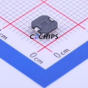 TSA053G16-250T Tactile Switch SMD Switch Single Pole Single Throw Round Button 2.5N Vertical Mount - Product Image 2