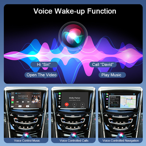 Không dây Carplay cho Cadillac ATS 2014 2017 SRX XT5 XTS CTS 8 ''hmi 2.0 Android tự động gương liên kết Airplay hỗ trợ đảo ngược máy ảnh - Product Image 4