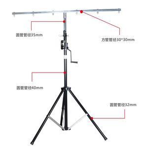 Manivelas de mano de cabrestante para exteriores, soporte de manivela para iluminación de escenario - Product Image 2