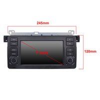 7 pulgadas coche Radio 1G + 16G 2G + 32G 4G + 64G 6G + 128G 2 Din Android 11 auto radio para BMW E46 M3 Multimedia para coche GPS de navegación ESTÉREO