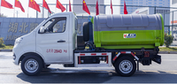 Camions à benne basculante manuels 4x2 électriques Changan, camions à ordures à pompe détachable, stations mobiles, vente directe d'usine à bas prix
