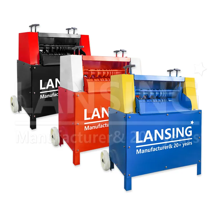 Lansing เครื่องปอกสายไฟฟ้า เศษลวดทองแดง เครื่องปอกเปลือก เครื่องปอกสายไฟ รีไซเคิล 0.8-60มม