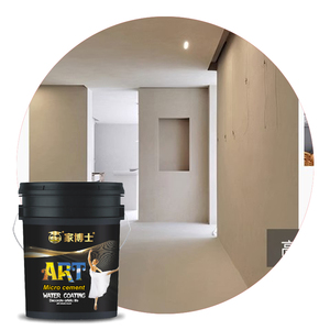 Revestimiento Líquido de Microcemento Acrílico Impermeable, Duradero y Resistente a los Arañazos, con Acabado Martillado para Paredes, Pisos y Encimeras - Product Image 1