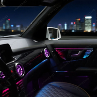 Kit d'éclairage ambiant KYNCHO pour Benz GLK X204, lampe LED pour voiture, éclairage ambiant symphonique, éclairage ambiant automobile