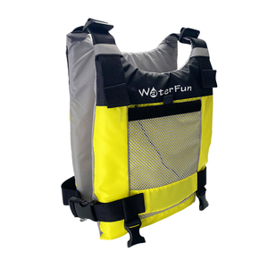 <span class=keywords><strong>Gilet</strong></span> <span class=keywords><strong>de</strong></span> <span class=keywords><strong>sauvetage</strong></span> <span class=keywords><strong>jaune</strong></span> Waterfun SK33 pour adulte 50N en mousse EPE à cellules fermées, <span class=keywords><strong>gilet</strong></span> <span class=keywords><strong>de</strong></span> flottabilité pour la natation avec bandes réfléchissantes et fermeture Velcro - Product Image 1