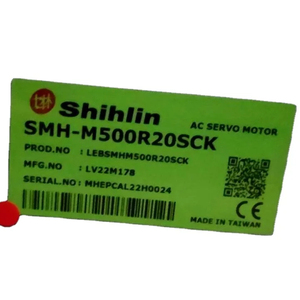 Moteur AC Shihlin SMH 350W avec numéro de modèle SMH-M350R20SCK 220V IP67 SMH-M350R20SCK SMH 2000 tr/min 2500 avec joint d'étanchéité 1kW AC S - Product Image 5