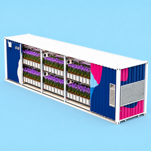 Boîte de culture hydroponique modulaire verticale pour la culture de safran en intérieur avec contrôle climatique et système aéroponique - Product Image 1