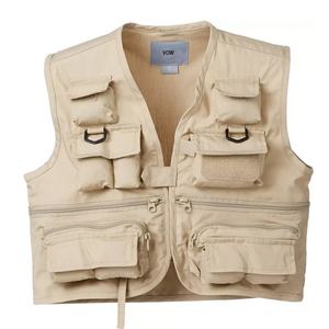 Veste de travail d'été en gros pour hommes, veste multi-poches pour la photographie, la pêche et les activités de plein air - Product Image 1