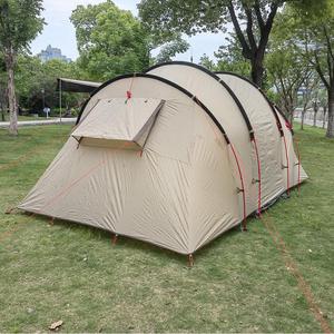 เต็นท์แคมป์ปิ้งสำหรับครอบครัวแบบ Glamping สำหรับงานปาร์ตี้กลางแจ้ง เต็นท์สี่ฤดู Silverline สองห้องนอน - Product Image 3