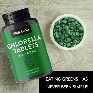 Chlorella Spirulina rica en aminoácidos que apoya el crecimiento muscular y la vitalidad general - Product Image 4