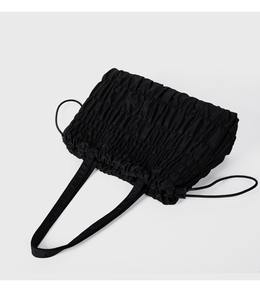 <span class=keywords><strong>Sac</strong></span> à provisions décontracté minimaliste <span class=keywords><strong>Sac</strong></span> fourre-tout en nylon plissé pour femme - Product Image 2