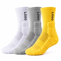 Chaussettes de sport décontractées respirantes avec logo personnalisé, chaussettes légères pour la maison, la salle de sport et les activités quotidiennes