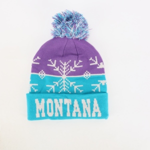 Wholesale Custom High Quality Unisex Acrylic Cap Dyed Woven Label Knitted Gorras Winter Ski Hat <strong>Pom</strong> <strong>Pom</strong> OEM <strong>Beanie</strong> - Product Image 6