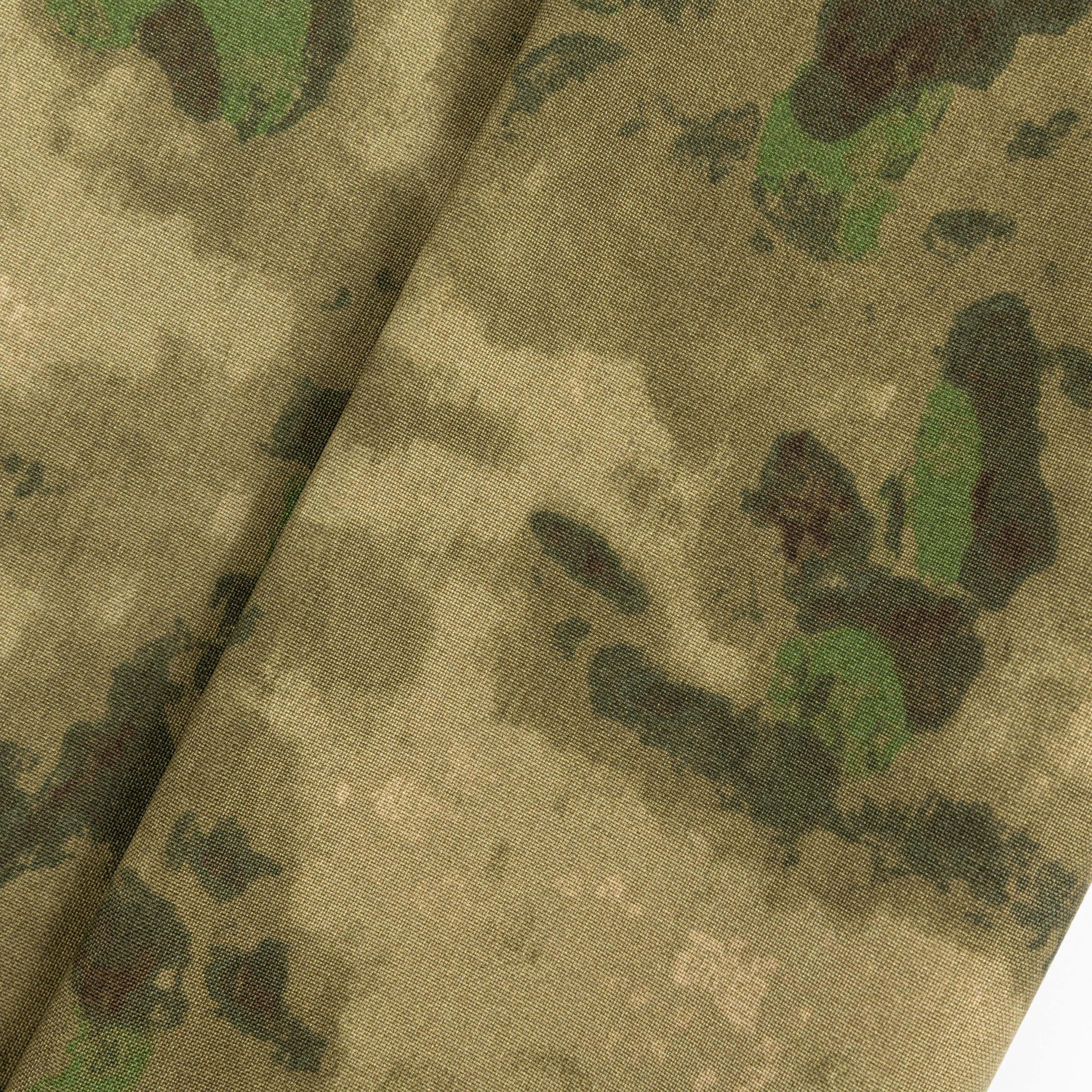 Rts 1000d A-TACS Fg Anti Infrarood Anti Scheuren Camouflage Cordura Pu Gecoat Wr Tactische Stof