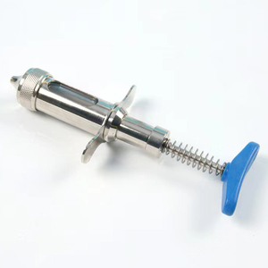 Fábrica al por mayor de una sola aguja pollo pato aves de corral jeringa continua inyector de Vacuna 2ml uso doméstico y venta al por menor aplicable - Product Image 3