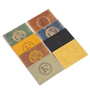 Étiquette en cuir véritable personnalisée pour jeans, étiquette en cuir véritable embossée, patch logo personnalisé pour sacs, sacs à main, vêtements - Product Image 3