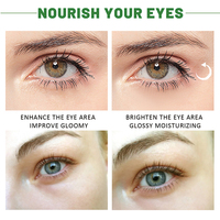 Masque sous les yeux de marque privée Algues Anti-rides Réduire les cernes Patchs au collagène pour les yeux Coussinet sous les yeux en hydrogel