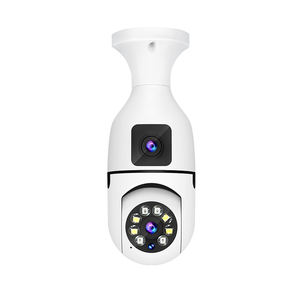Mini Cámara Wifi A6 PLUS de Doble Lente para el Hogar y Bebés, Cámara de Seguridad Inalámbrica Pequeña para Interiores con Detección de Movimiento, Tipo Bombilla - Product Image 4