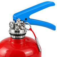 Vanne d'extincteur certifiée CE en laiton pour extincteurs à poudre sèche ABC de 1 à 12 kg, équipement de lutte contre l'incendie disponible en OEM
