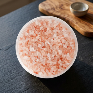 Sal de Roca Comestible Natural Rosa Claro del Himalaya, Granos Refinados, Ideal para Cocinar y como Sal de Mesa, Sal Fina Rosa Oscura del Himalaya - Product Image 1