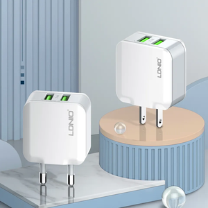 Ldino A2201 Thiết Bị Điện Tử EU Mỹ Cắm Nhanh Chóng Điện Thoại Di Động Sạc Với Cáp Kép USB Sạc Cổng Điện Thoại Sạc <span class=keywords><strong>Adapter</strong></span> - Product Image 2